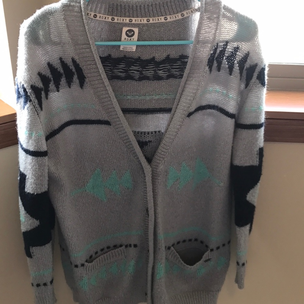 Roxy tribal cardigan
